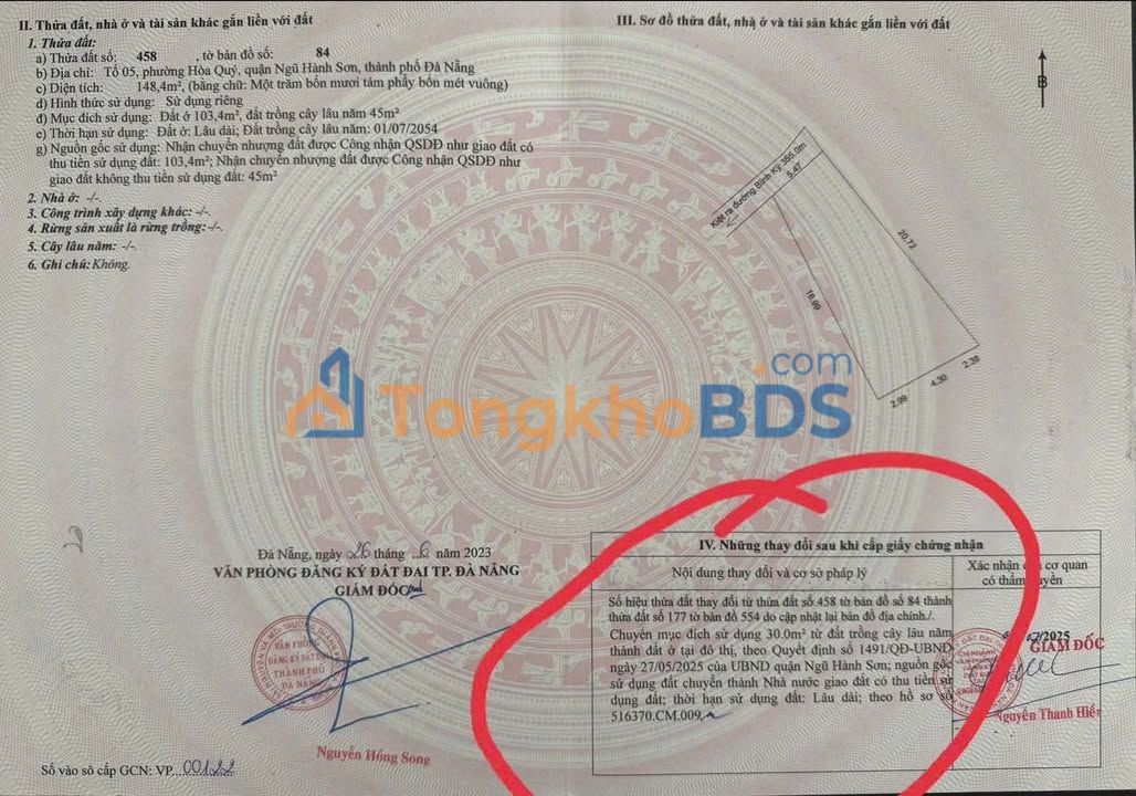 Bán đất Kiệt 101 Bùi Thị Xuân, Tam Kỳ 150m² - Nở hậu, phong thủy tốt