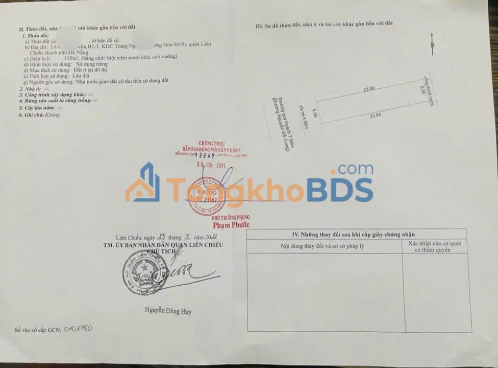 Đất Vàng Mặt Tiền Nguyễn Đỗ Cung, Cẩm Lệ - 119m², Kinh Doanh Đỉnh Cao