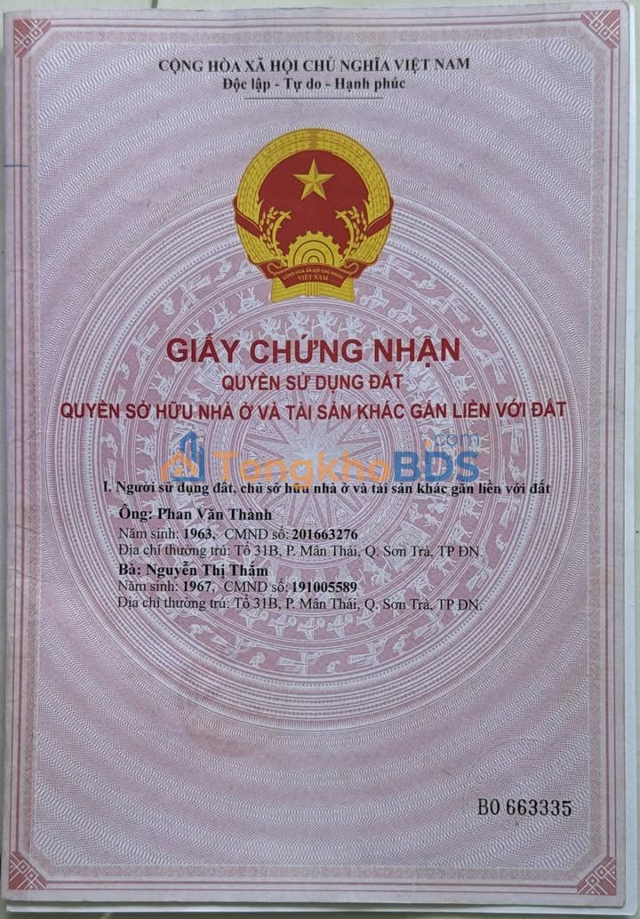 Nhà Gác Lửng 140m² K101/25 Phó Đức Chính, Sơn Trà - Gần Biển 500m