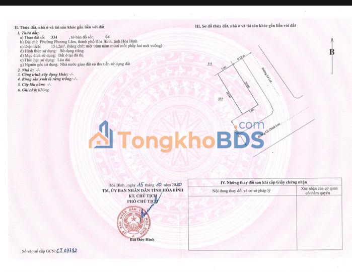 Đất Vàng Góc Hai Mặt Tiền Cù Chính Lan, Hòa Bình - 151m²