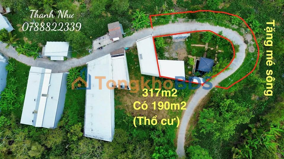 Bán Đất Vườn Cần Thơ 317m² - Nhà Vườn Nghỉ Dưỡng Đầy Đủ Tiện Nghi