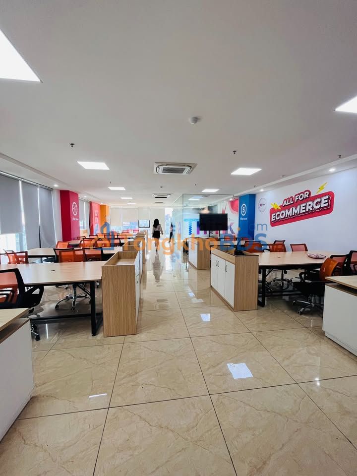 Cho thuê sàn văn phòng 170m² Hoàng Văn Thái, Thanh Xuân - View thoáng, giá tốt