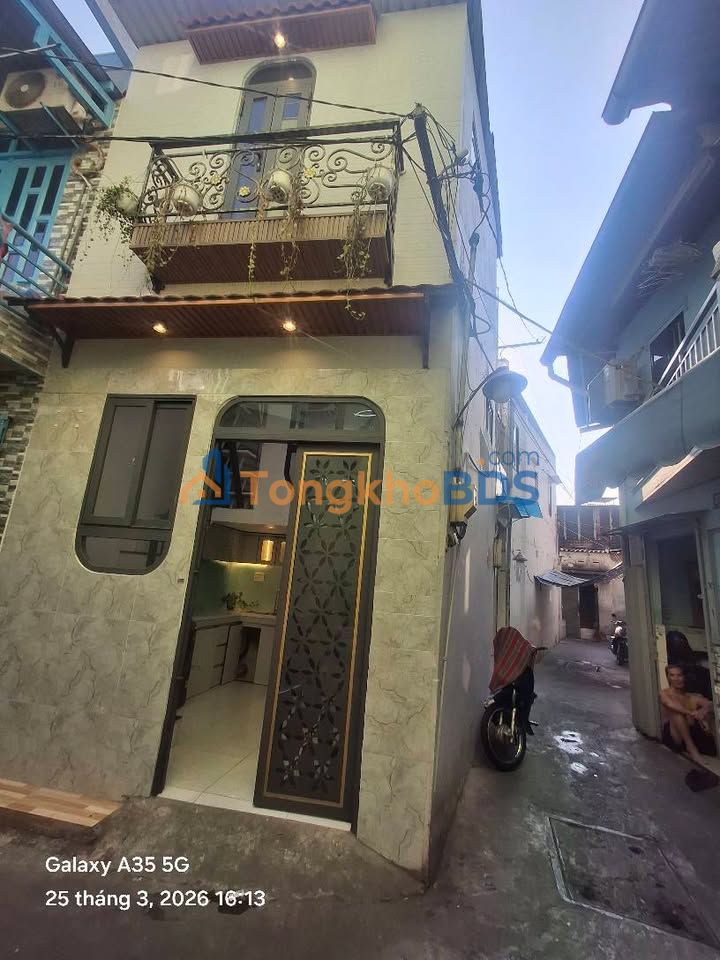 Nhà Sổ Hồng Riêng Quận 8 - 45m² Căn Góc Hẻm Thông Giá 2.48 Tỷ