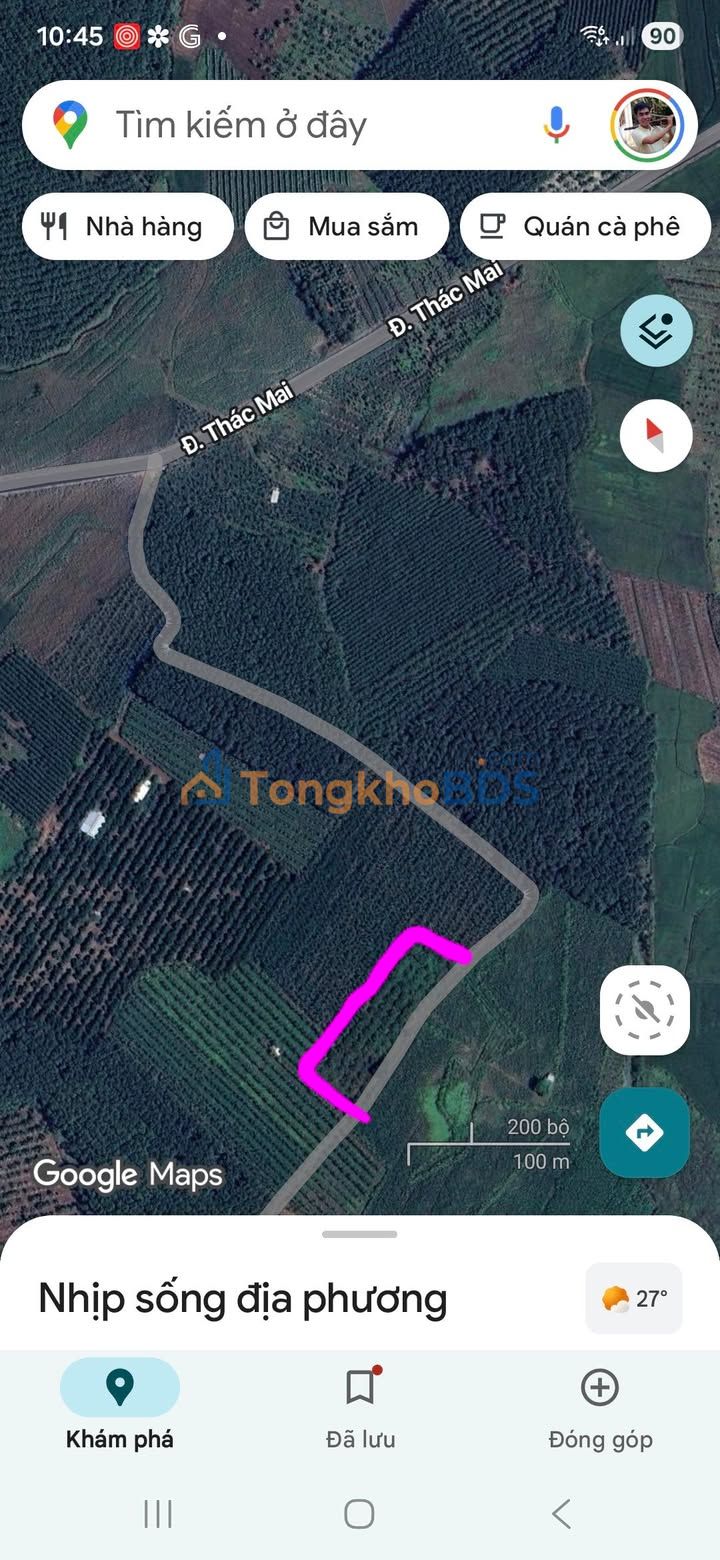 Bán Đất Vườn Đức Linh - 3700m² Mặt Tiền Đường Thác Mai - Giá Đầu Tư 3.4 Tỷ