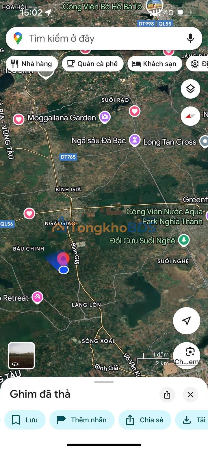 Đất Vàng Châu Đức 8015m² Sổ Hồng - Chỉ 7.8 Tỷ - Mua Ngay!