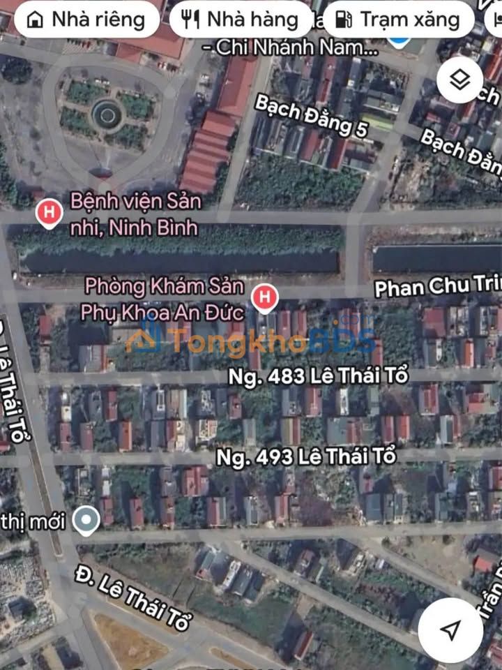 Đất nền 90m² Hướng Bắc, Ngõ 493 Lê Thái Tổ, Hoa Lư - Giá 4 Tỷ