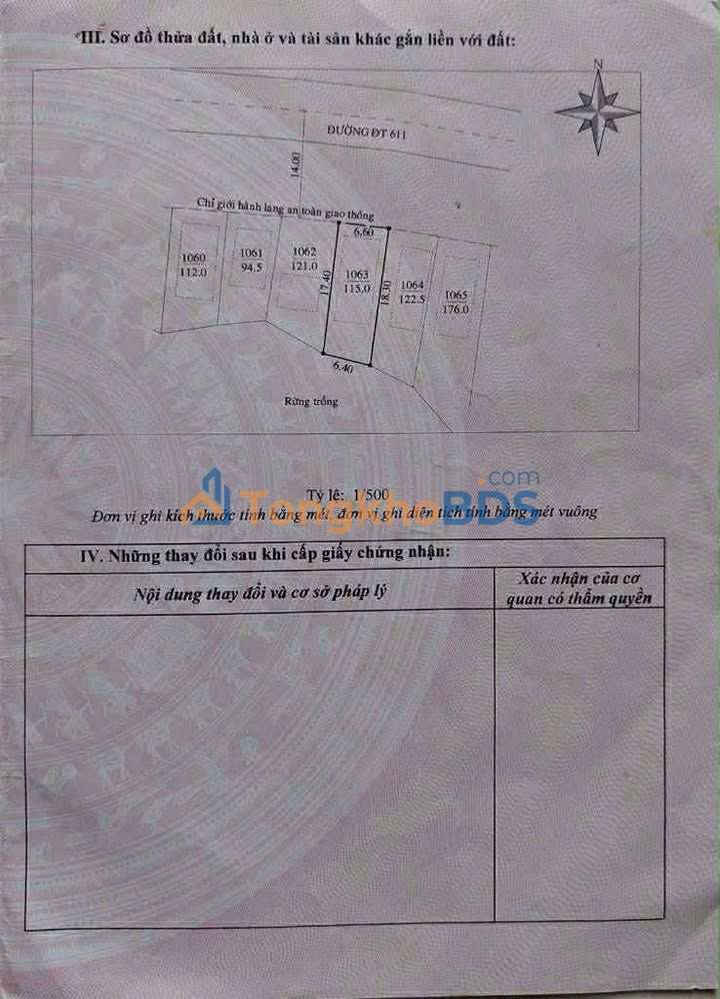 Nhà Mặt Tiền ĐT611 Quế Lộc - 115m² Sổ Đỏ - Giá 620 Triệu