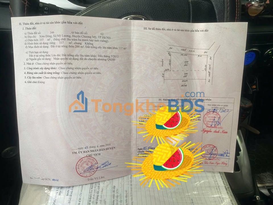 Đất nền Lô Góc Mỹ Lương - Trần Phú, Hà Đông 337m² - Đầu tư sinh lời