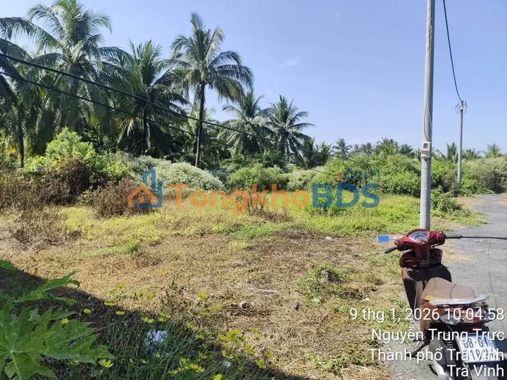 Đất Nền Long Đức Trà Vinh 100m² - Sổ Đỏ Chính Chủ