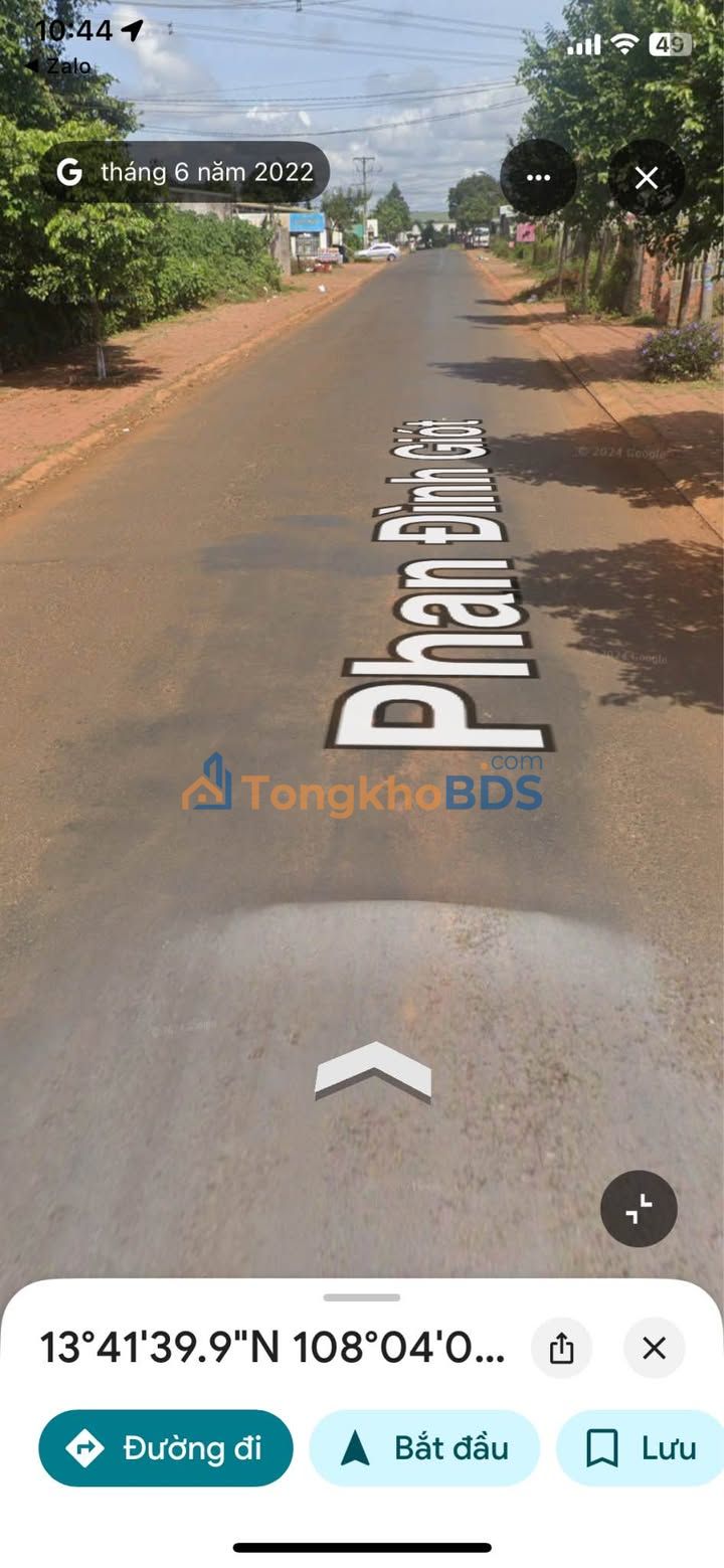 Nhà Mặt Tiền Phan Đình Giót Chư Sê 1110m² Giá 1.9 Tỷ - Kinh Doanh Sầm Uất