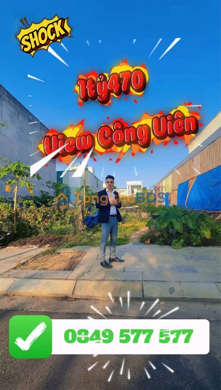 Đất Nền 100m² View Công Viên - Đắk Hà, Kon Tum - Chỉ 1.47 Tỷ