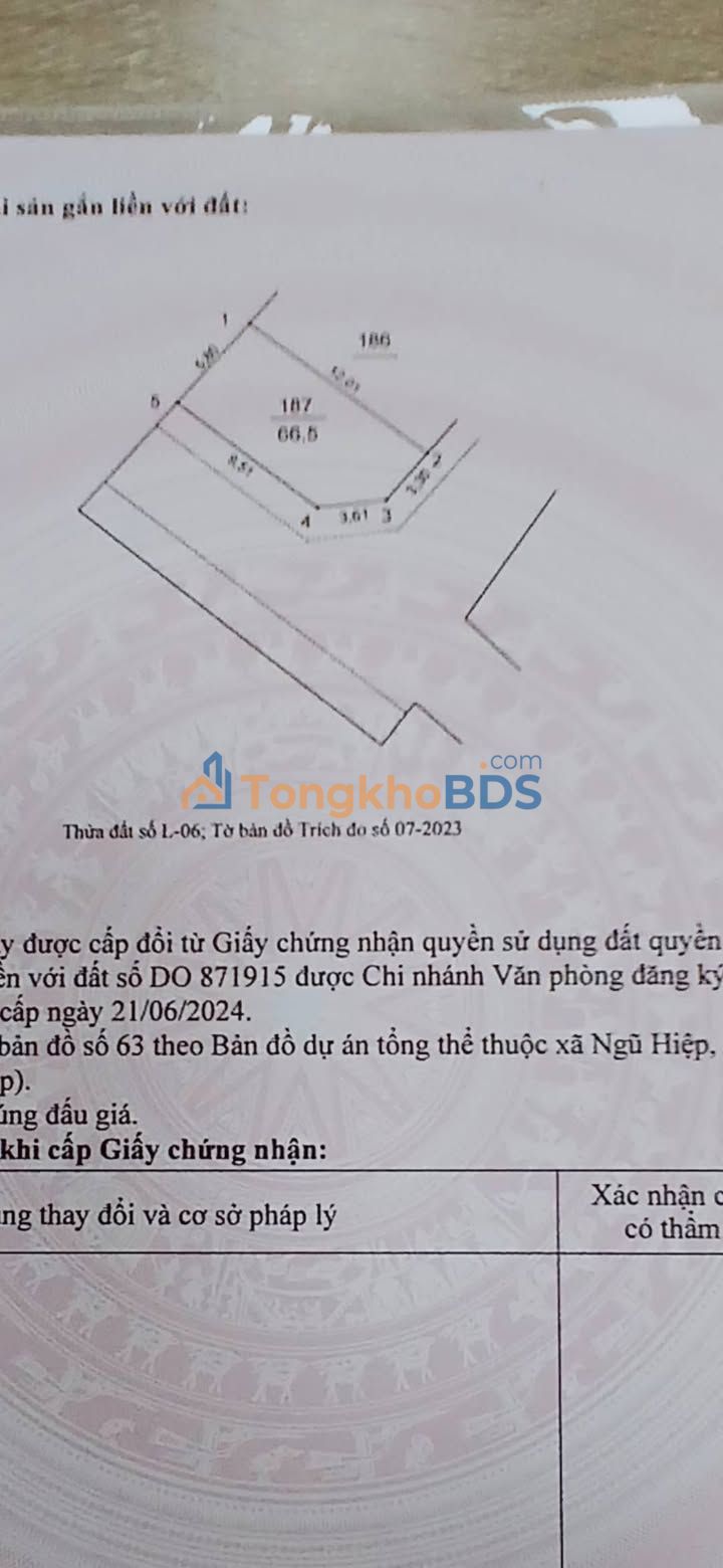 Đất Lô Góc 67m² Tứ Hiệp, Thanh Trì - Vỉa Hè Rộng, Ô Tô Tránh, Sổ Đỏ