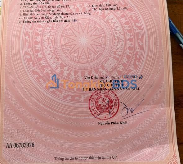 Đất nền Nghi Lộc 180m² - Mặt tiền chợ Nghi Kiều, kinh doanh sầm uất