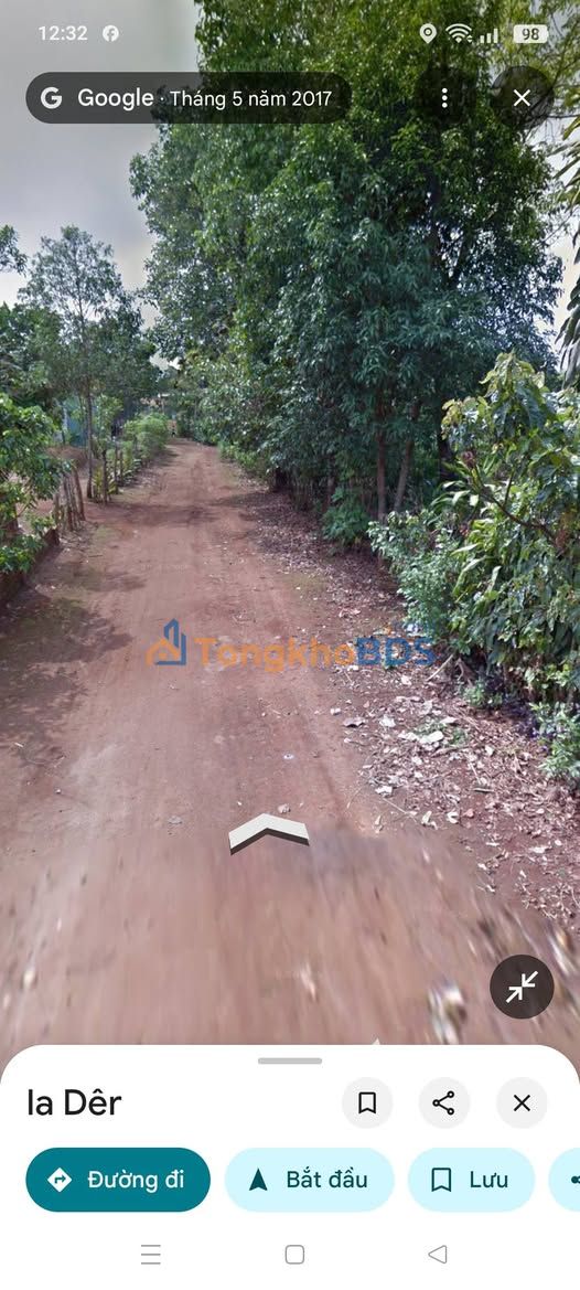 Bán Đất Ia Pa, Gia Lai 342m² - Sổ Đỏ 50m² Thổ Cư, Giá 650 Triệu