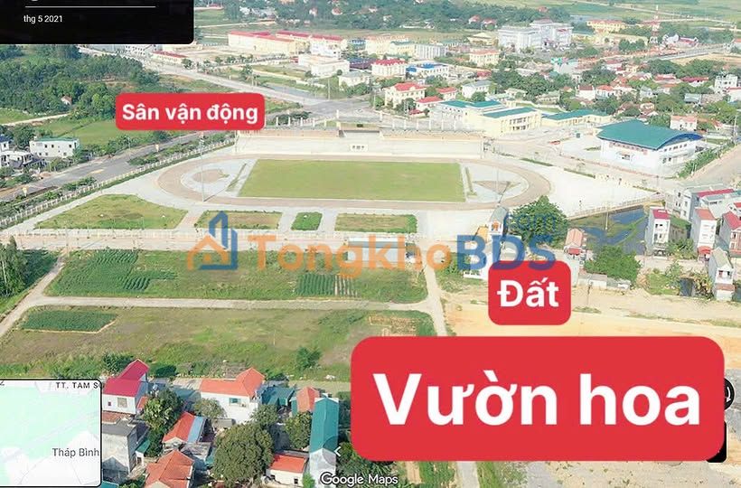 Đất Đấu Giá View Công Viên Tam Sơn, Vĩnh Phúc - 100m², Sổ Hồng Sẵn Sàng
