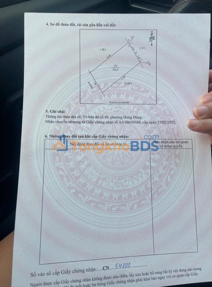 Nhà Phạm Ngọc Thạch, Vinh 105m² Giá Tốt - Sẵn Sàng Dọn Vào Ở