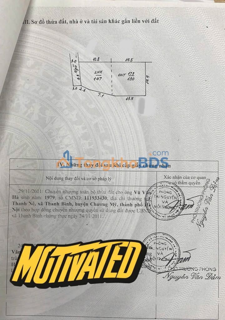 Đất Lô Góc Thanh Bình, Chương Mỹ 327m² - Giá Đầu Tư Chỉ Hơn 10 Triệu/m²