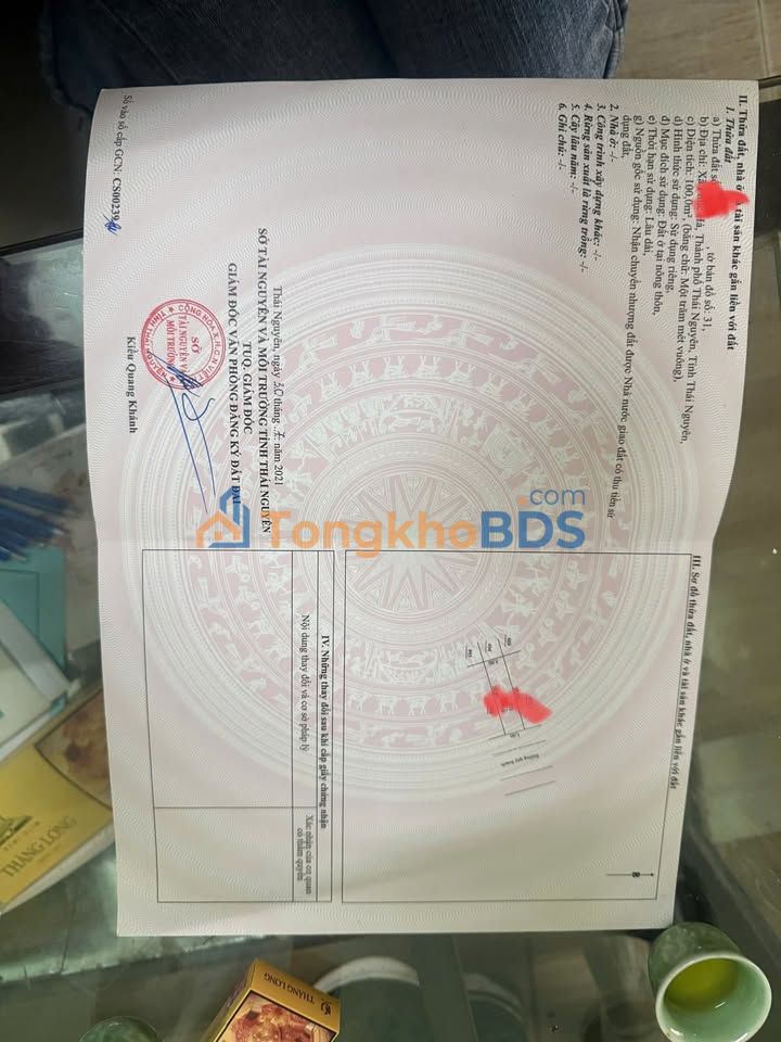 Bán Gấp Đất Nền 100m² Phường Thịnh Đán, TP Thái Nguyên - Sẵn Sàng Xây Dựng