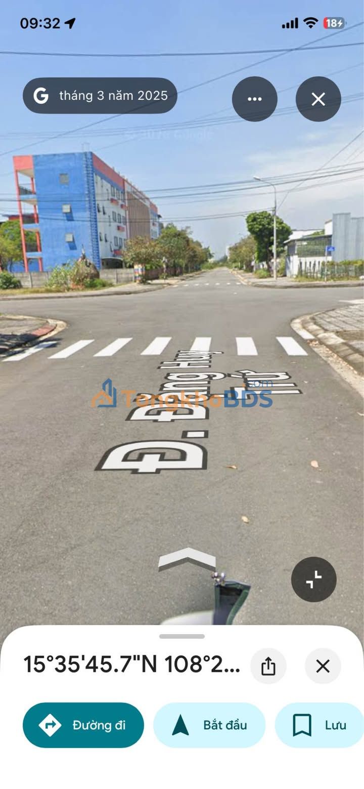 Đất nền 170m² Đặng Huy Trứ, Tam Kỳ - Sổ hồng sẵn, giá 1.8 tỷ