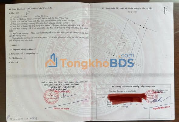 Bán Đất Mặt Tiền Đường 14, TP Bà Rịa - 850m² Sẵn Nhà Ở Ngay