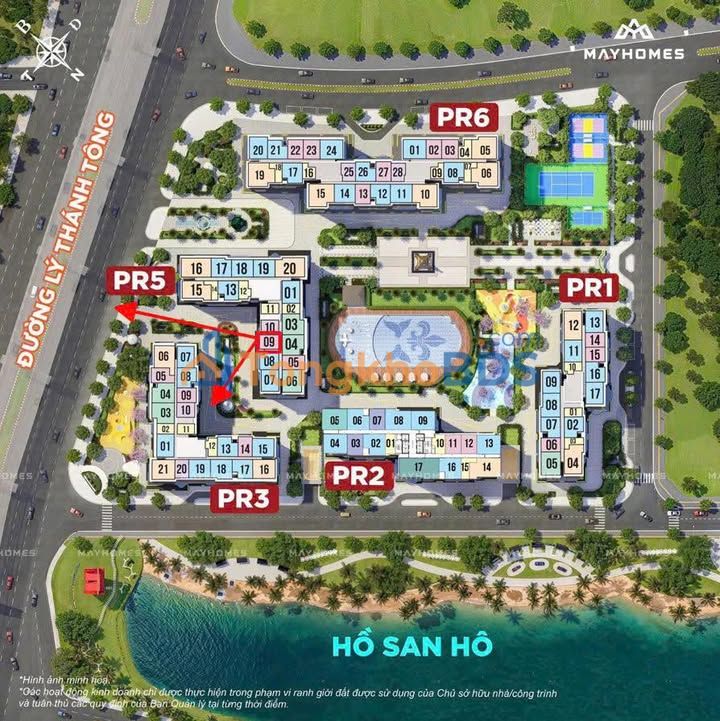 Căn hộ 1N+ Paris 5 Vinhomes Ocean Park - 47m² - Giá tốt nhất