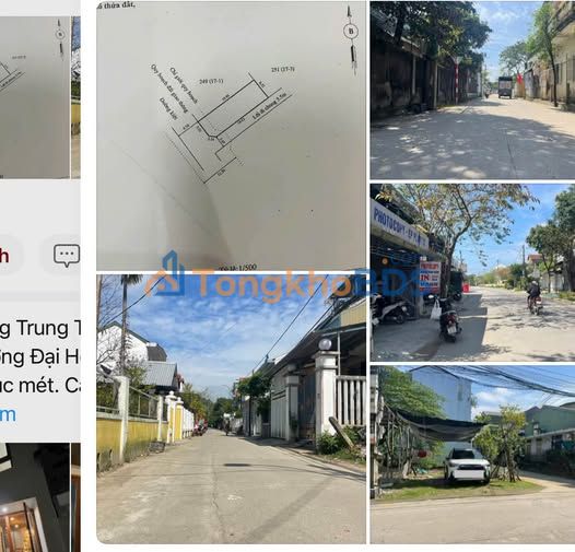 Bán Đất Lô Góc 129m² Kiệt 79 Phạm Thị Liên, Huế - Sổ Hồng Chính Chủ