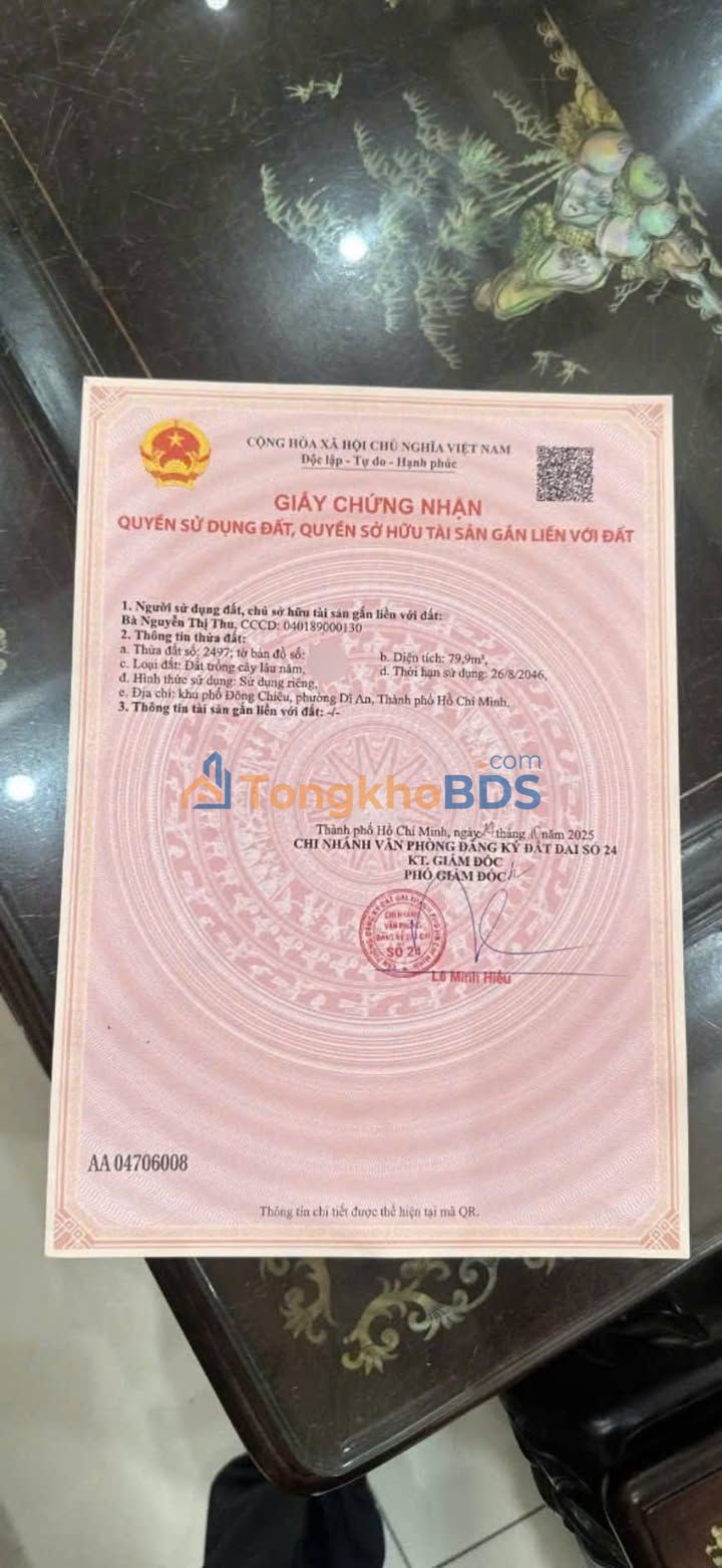 Đất nền Bình Tân 84m² gần Ngã ba Ông Xã - Giá 3.25 tỷ