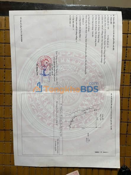 Bán Gấp Đất Vườn 3805m² Xã Dân Quyền, Tam Nông, Phú Thọ - Sổ Hồng Chính Chủ