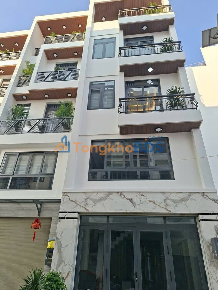 Nhà 5 tầng sổ hồng 52m² An Lạc, Bình Tân - Giá 7.7 tỷ, hướng Đông