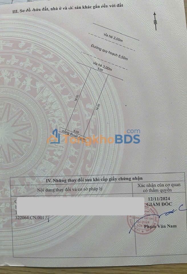 Đất nền Sơn Trà 90m² Hướng Bắc - Sổ hồng sẵn, cách biển 120m