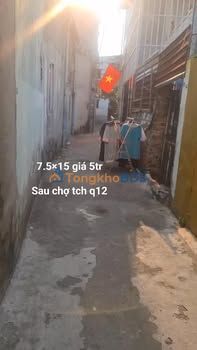 Nhà Cho Thuê 5 Triệu/Tháng, Quận 12, 5PN, Gần Chợ Tân Chánh Hiệp