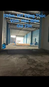 Cho thuê kho Hóc Môn 560m² - Xe Cont 40ft đậu cửa, giá 25 triệu