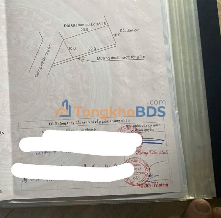 Đất Nền Nghi Xuân 220m² - Mặt Tiền 9m, Sổ Đỏ Thổ Cư, Giá 3 Tỷ