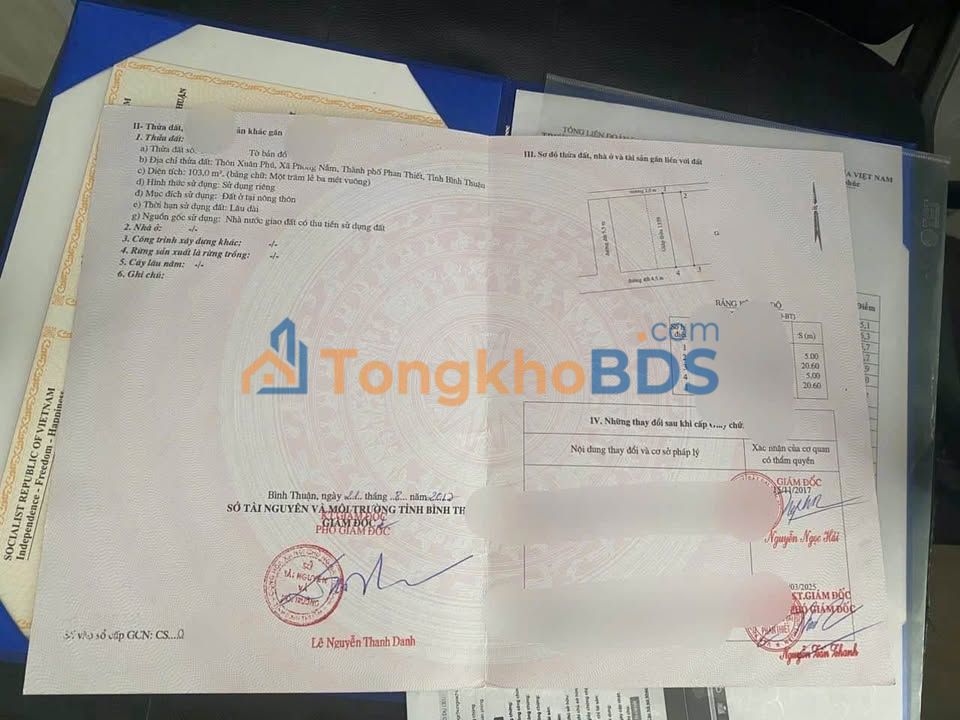 Đất Thổ Cư 103m² Gia Nghĩa Đắk Nông - Sổ Đỏ Sẵn Sàng - Giá 780 Triệu