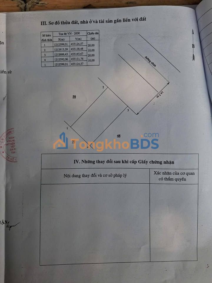 Bán Đất Thổ Cư 200m² Hàm Thuận Bắc, Bình Thuận - Giá Tốt