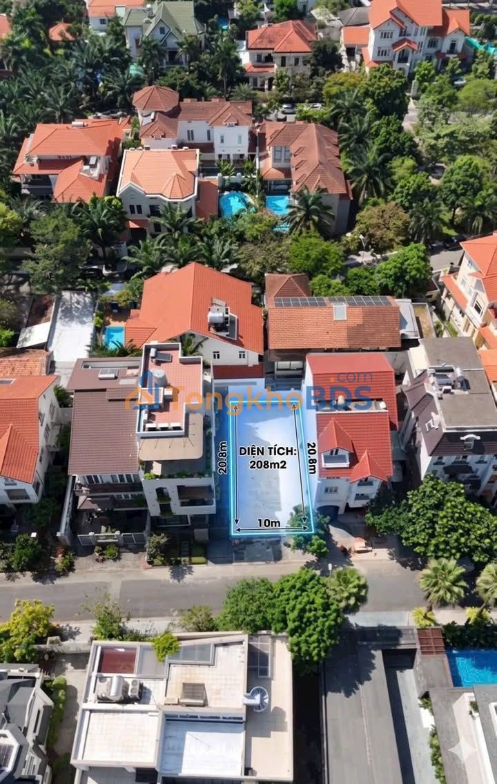 Bán Đất Vàng Thảo Điền 208m² - EDEN, Sổ Hồng Sẵn Sàng - Giá 65 Tỷ