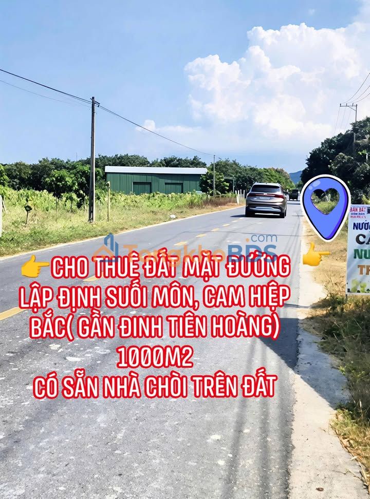 Kho Xưởng 1000m² Mặt Tiền Lập Định Suối Môn, Cam Lâm - Giá Tốt