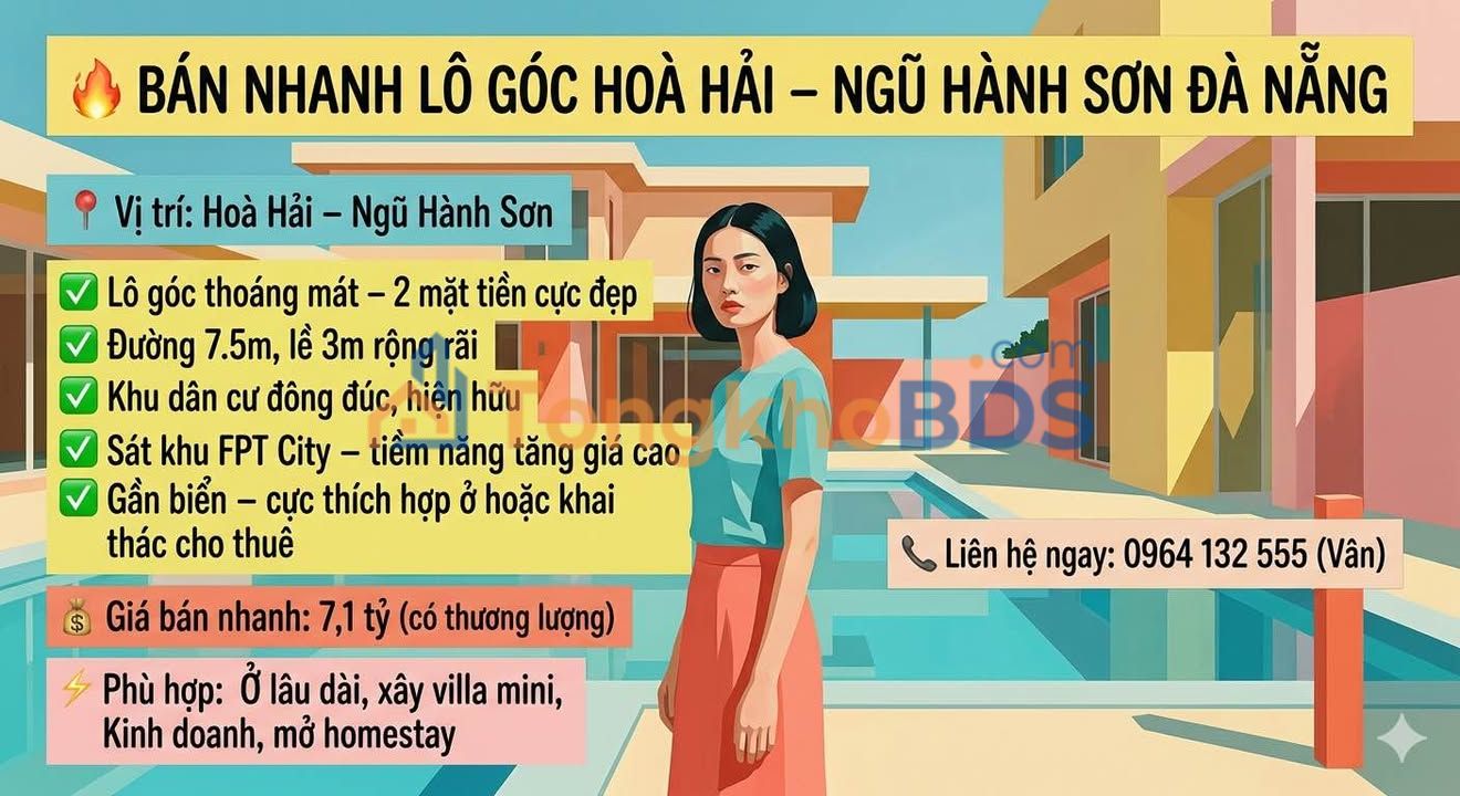 Đất Lô Góc Ngũ Hành Sơn 150m² - Giá Tốt 7.1 Tỷ