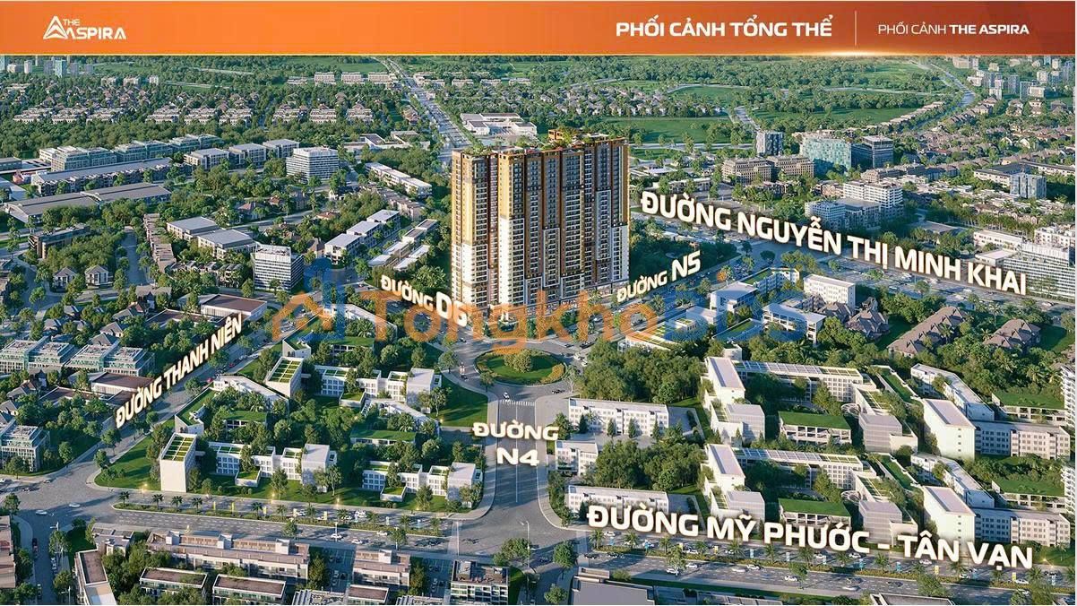 Căn hộ Aspira Dĩ An 41m² giá 2 tỷ - Nhận nhà cao cấp