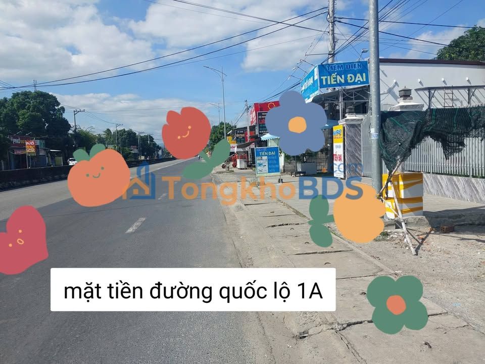 Đất Vạn Ninh Khánh Hòa - Mặt Tiền QL1A Ngang 6m Dài 53m - 3 Tỷ