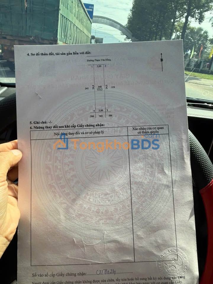 Nhà Mặt Tiền Phạm Văn Đồng - Phú Mỹ - Giá 3.2 Tỷ