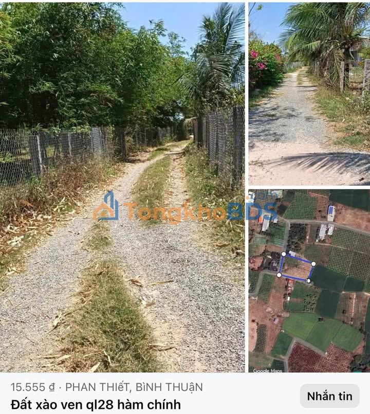 Đất Vườn 7200m² An Phú, Bình Thuận - Sổ Đỏ, Giá Tốt 1.5 Tỷ