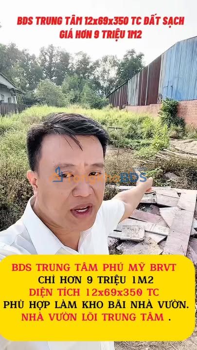 Đất Nền Phú Mỹ 350m² Thổ Cư - Lõi Trung Tâm, Tiềm Năng Vượt Trội