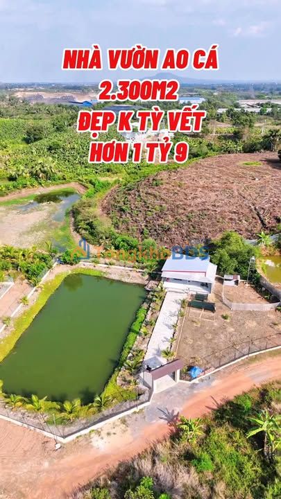 Bán Gấp Đất Vườn Nghỉ Dưỡng 2310m² Sổ Hồng Riêng Tại Đồng Nai - Giá 1.99 Tỷ