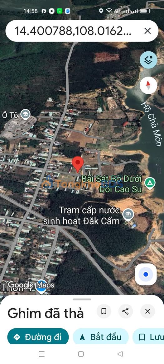 Đất nền 160m² Thôn 4 Đắk Blô, Đắk Glei - Sổ đỏ thổ cư 100% - Giá đầu tư 360 triệu