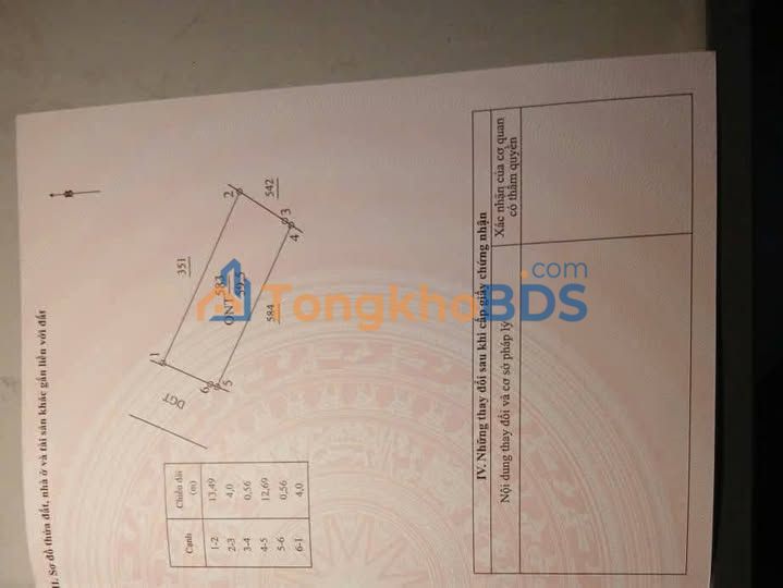 Đất nền Đồng Thanh, Kiến Xương 59.9m² - Ngõ ô tô, gần ĐH & Bến xe mới