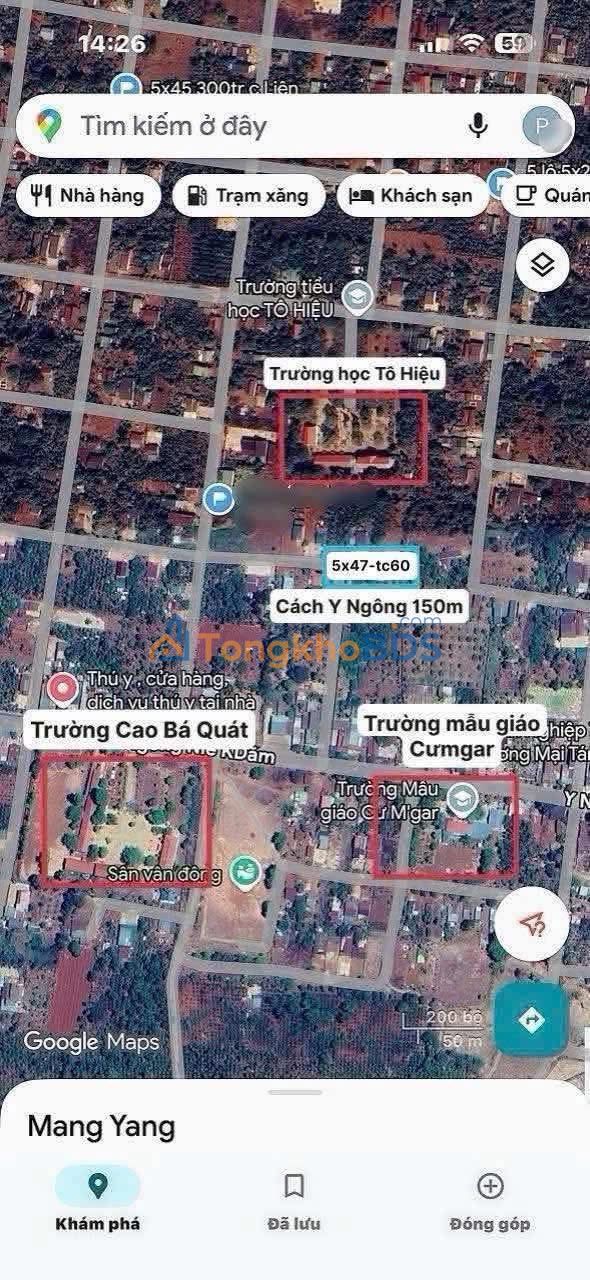 Đất nền Cư M'gar, Đắk Lắk - 235m² gần 3 trường học, giá chỉ 299 triệu