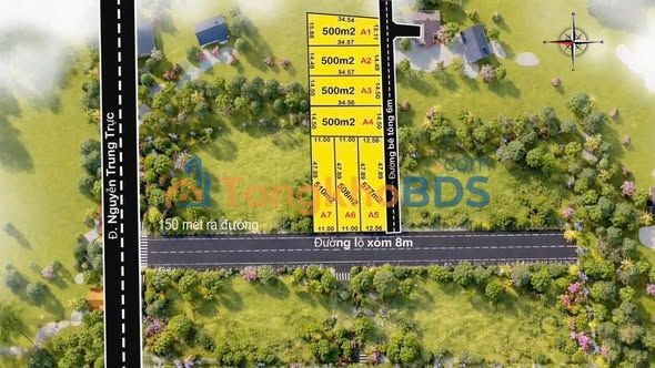 Đất Nền Hà Tiên 500m² - Cách Lộ NTT 150m, Vị Trí Đắc Địa