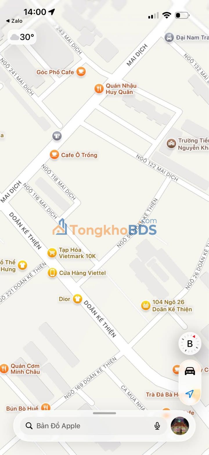 Bán Đất Mai Dịch 50m² - Sẵn Sàng Xây Dựng 7 Tầng