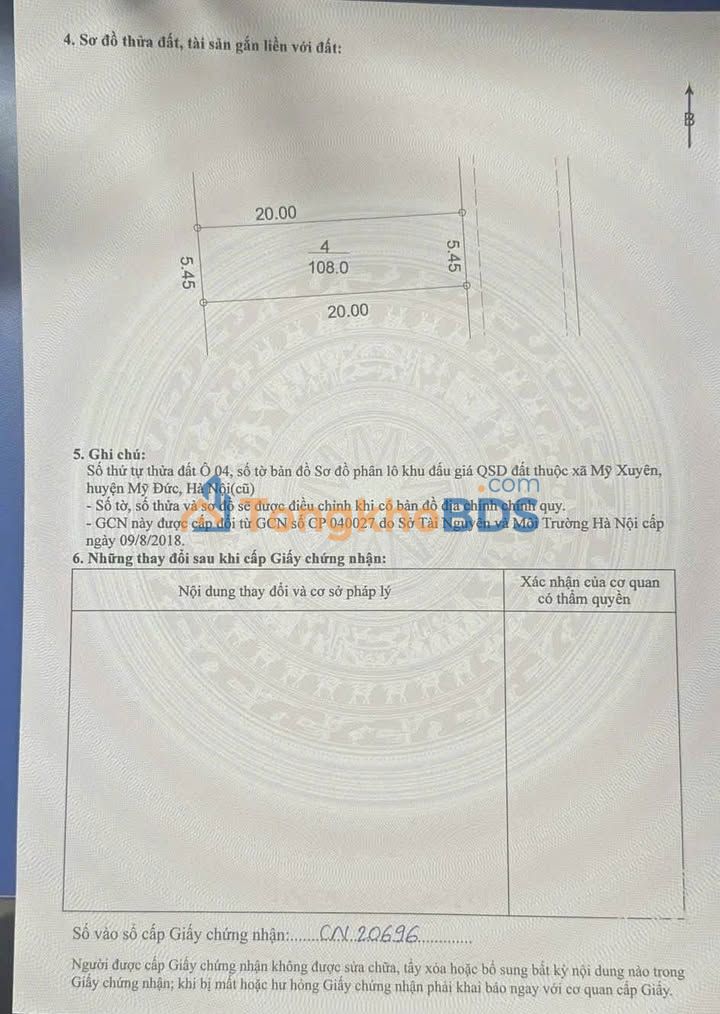 Đất Đấu Giá Mỹ Thành 108m² - Sát TL419, Kinh Doanh/Đầu Tư Sinh Lời